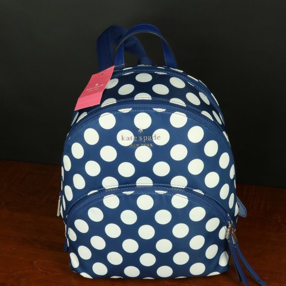 Kate Spade Backpack Karissa Nylon Seaside Dot main image 6
